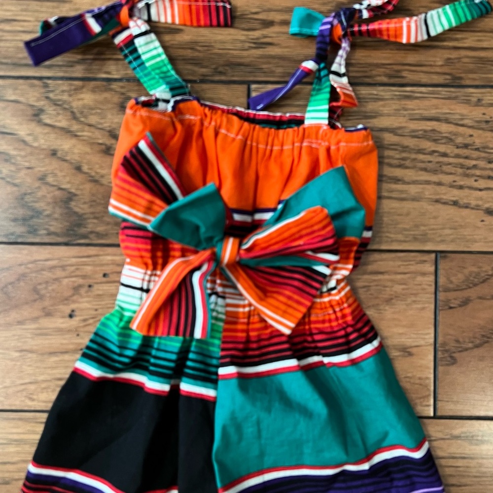 Southwestern Serape Infant Girls Onesie